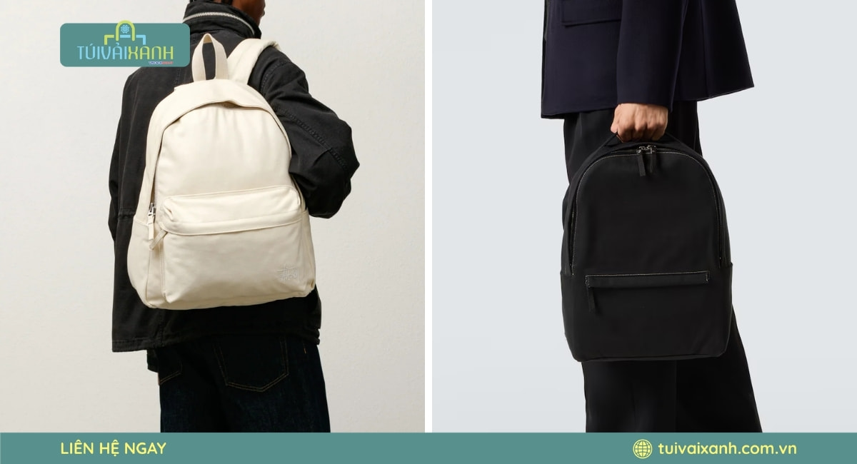 Balo vải canvas cho nam thời trang cá tính