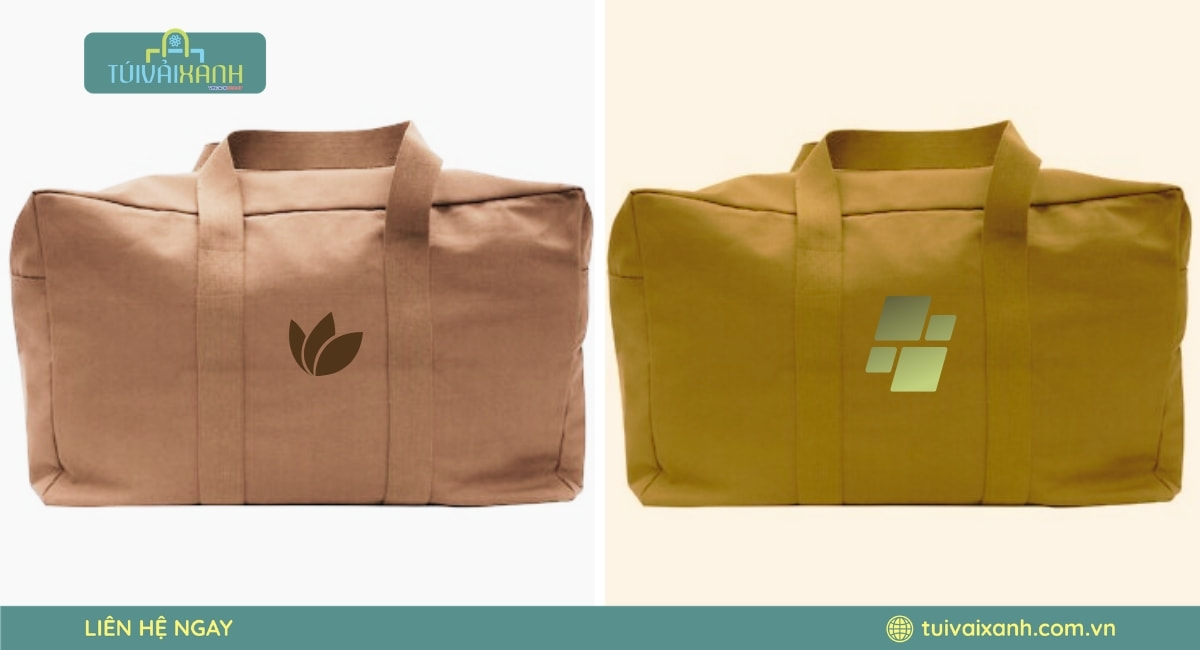 Túi Vải Xanh in túi du lịch vải bố canvas theo yêu cầu