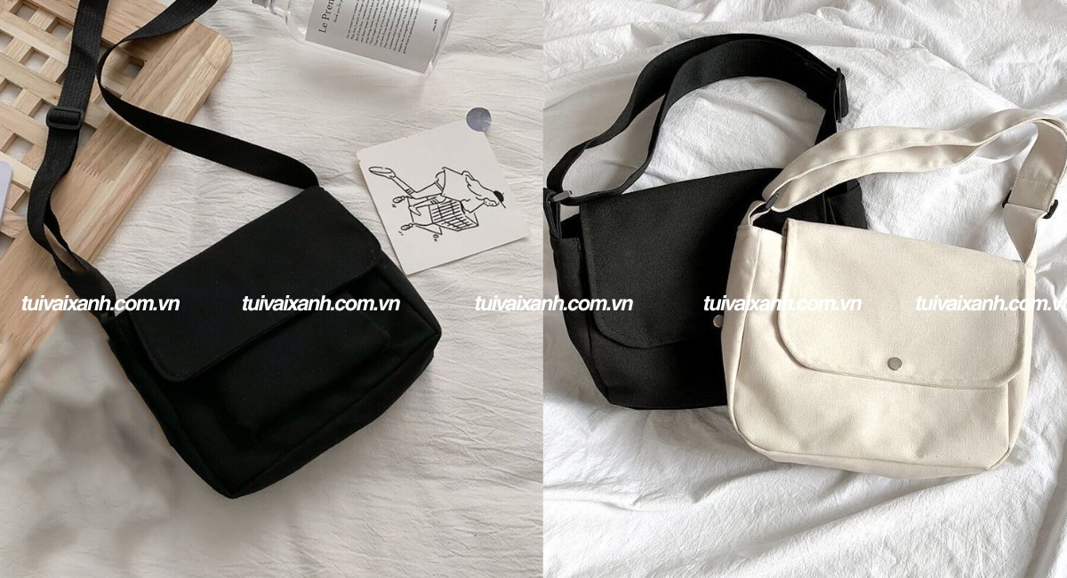 Túi đeo chéo canvas