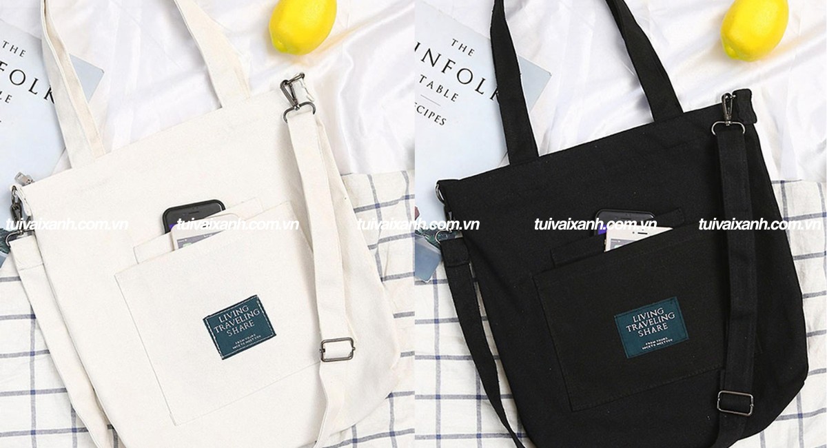 Túi đeo chéo canvas