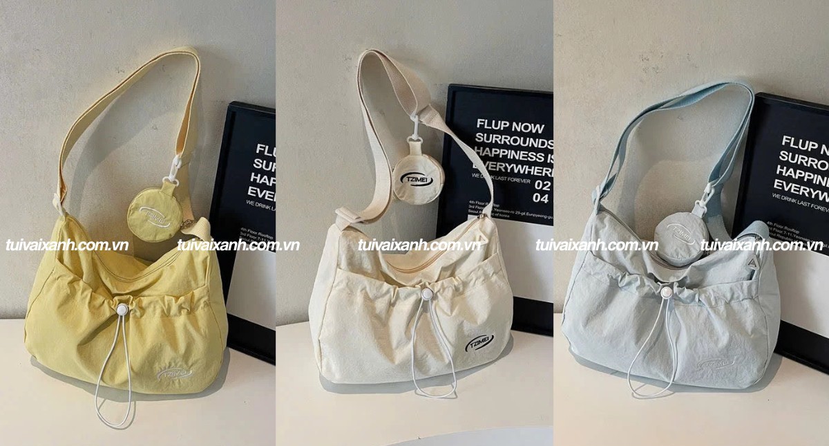 Túi đeo chéo nữ vải dù cao cấp