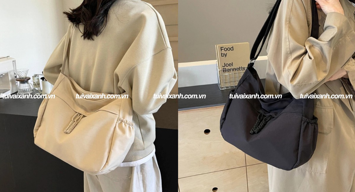 Túi đeo chéo nữ vải dù cao cấp