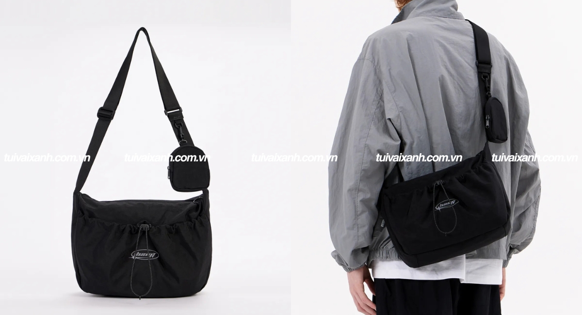 Túi đeo chéo vải dù nam