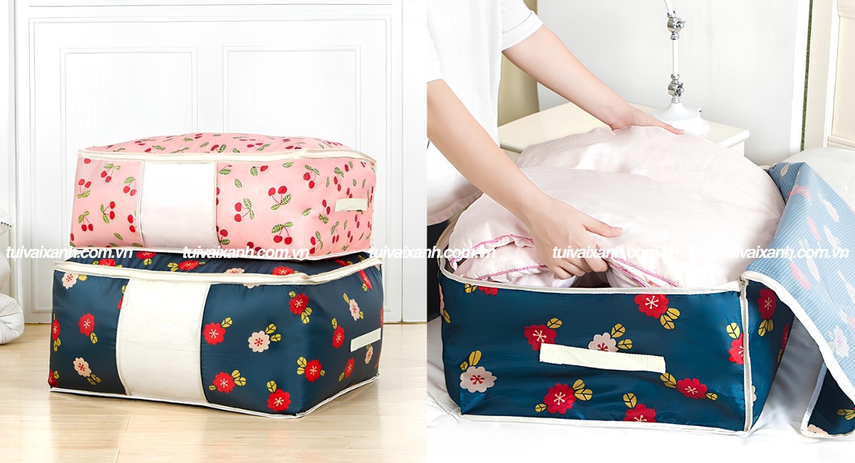 Túi đựng quần áo vải dù