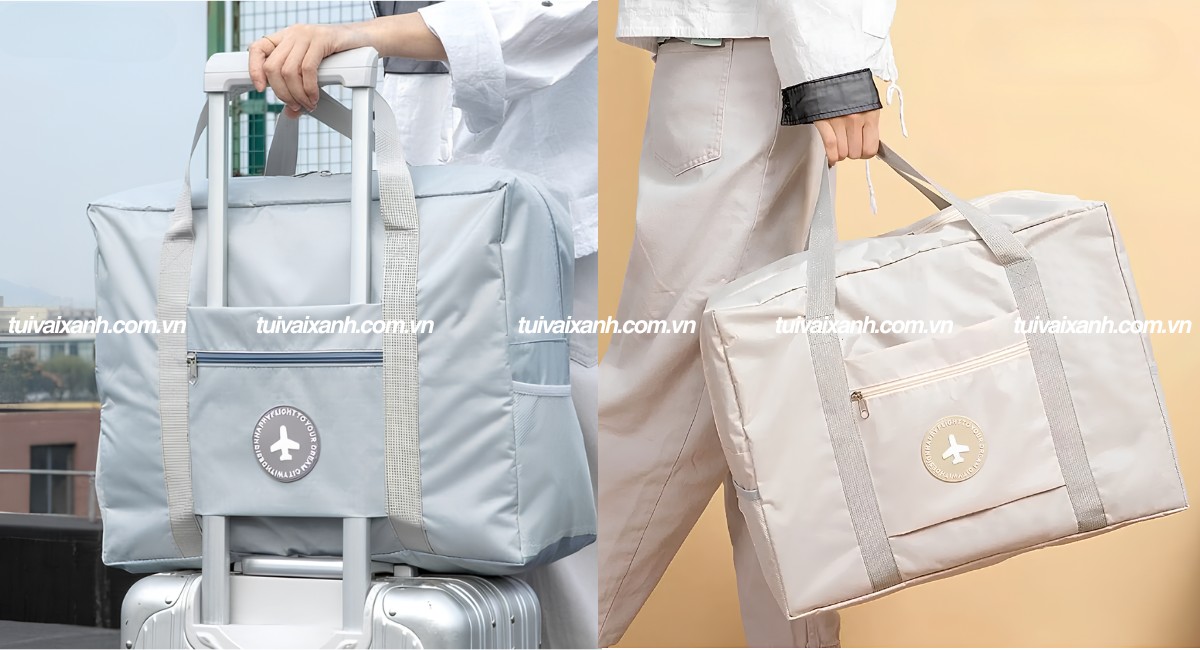 Túi xách đựng quần áo vải dù