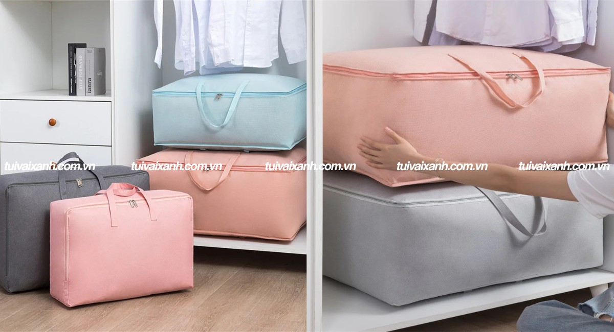 Túi đựng quần áo vải dù