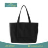 Túi canvas đen 2 Mẫu túi canvas đen thời trang phù hợp cho học sinh, sinh viên và dân văn phòng