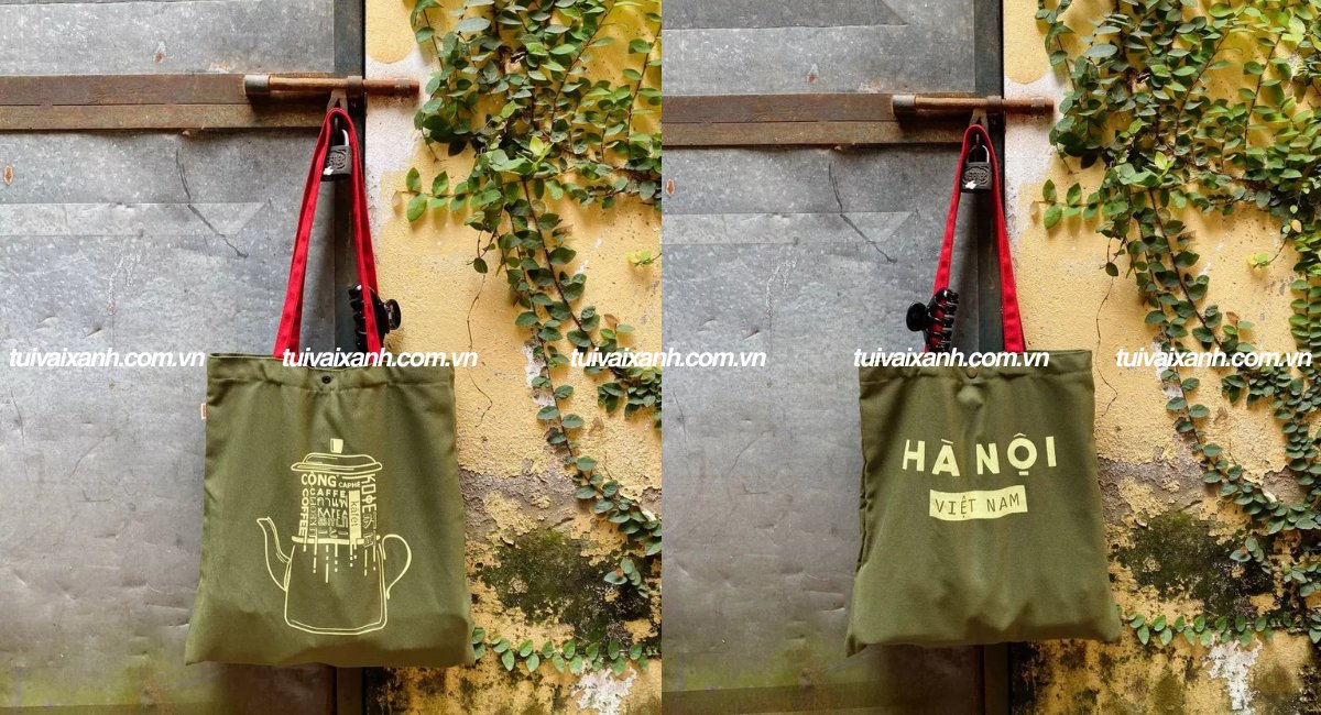 Túi vải canvas cho nam