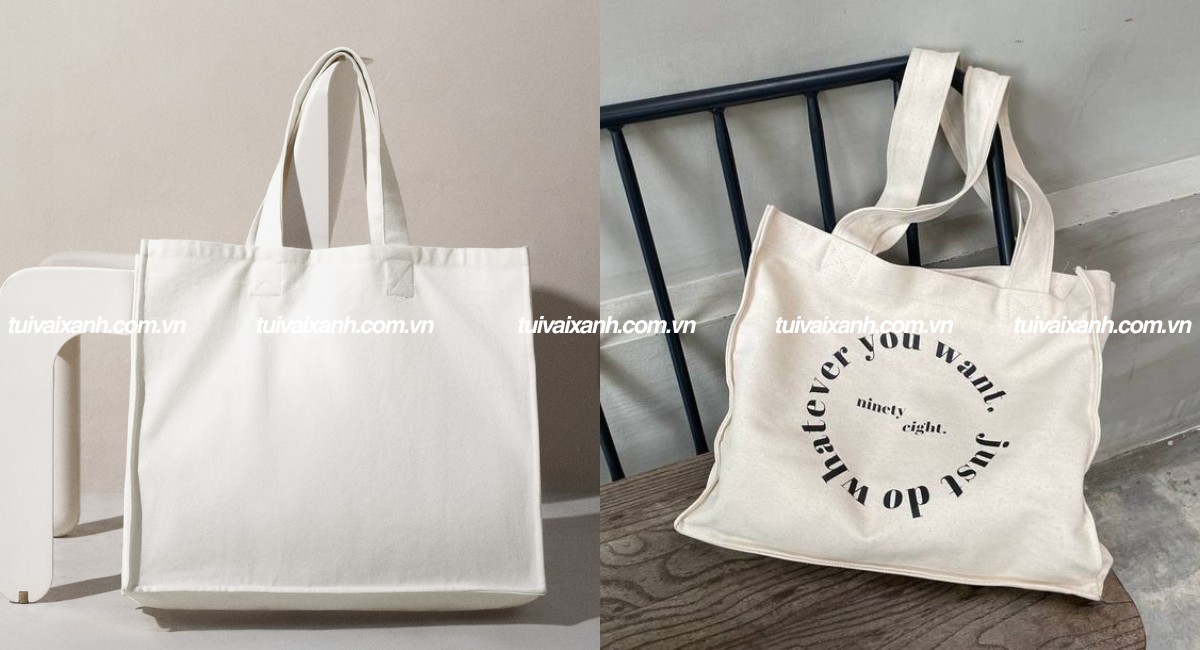 Túi canvas dạng hộp