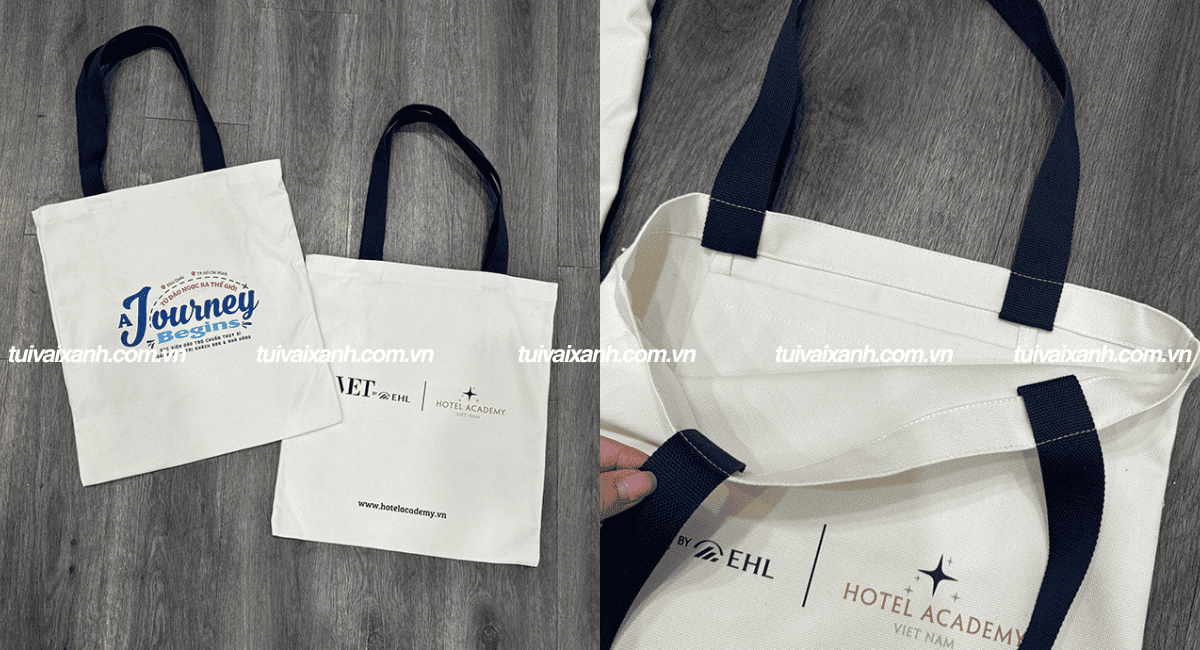 Túi vải canvas in logo