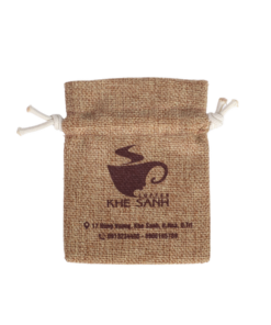 Túi vải đay đựng cà phê