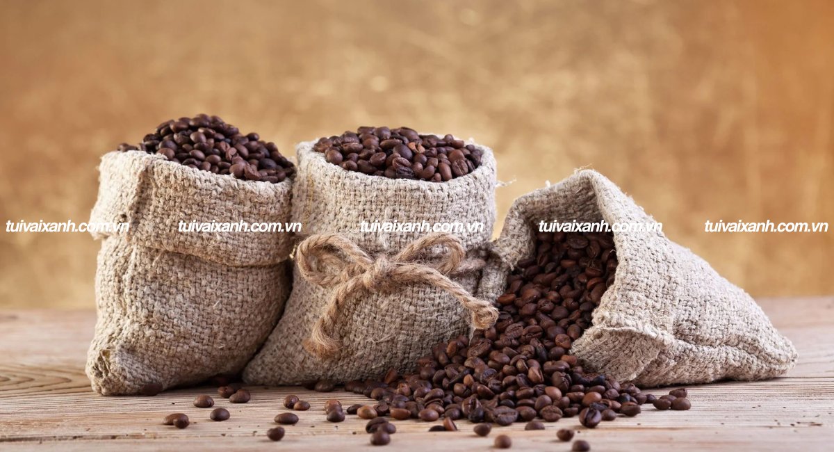 Sản xuất túi vải đay đựng cà phê theo yêu cầu riêng