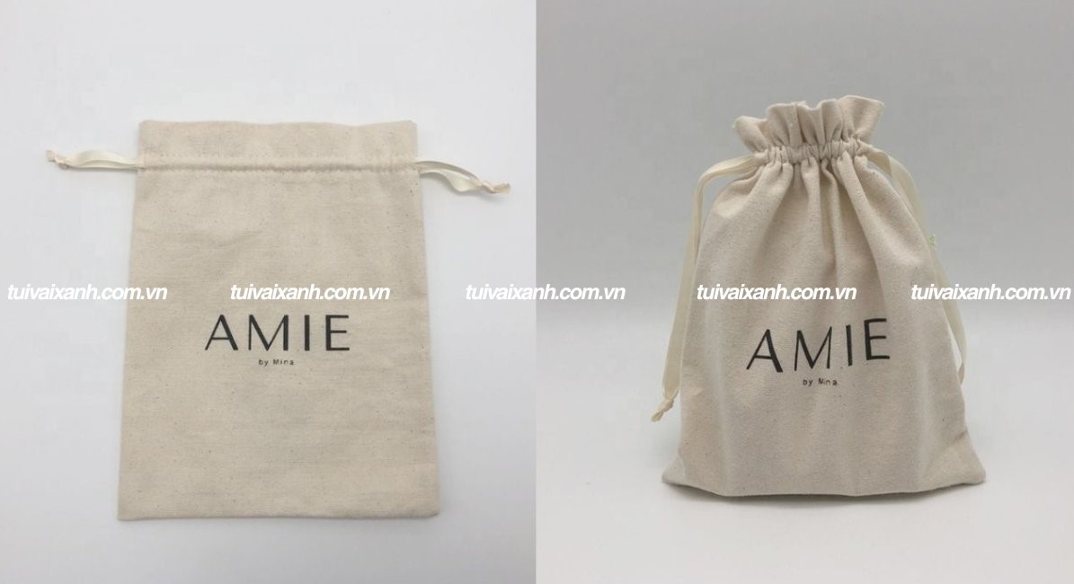 Túi canvas dây rút