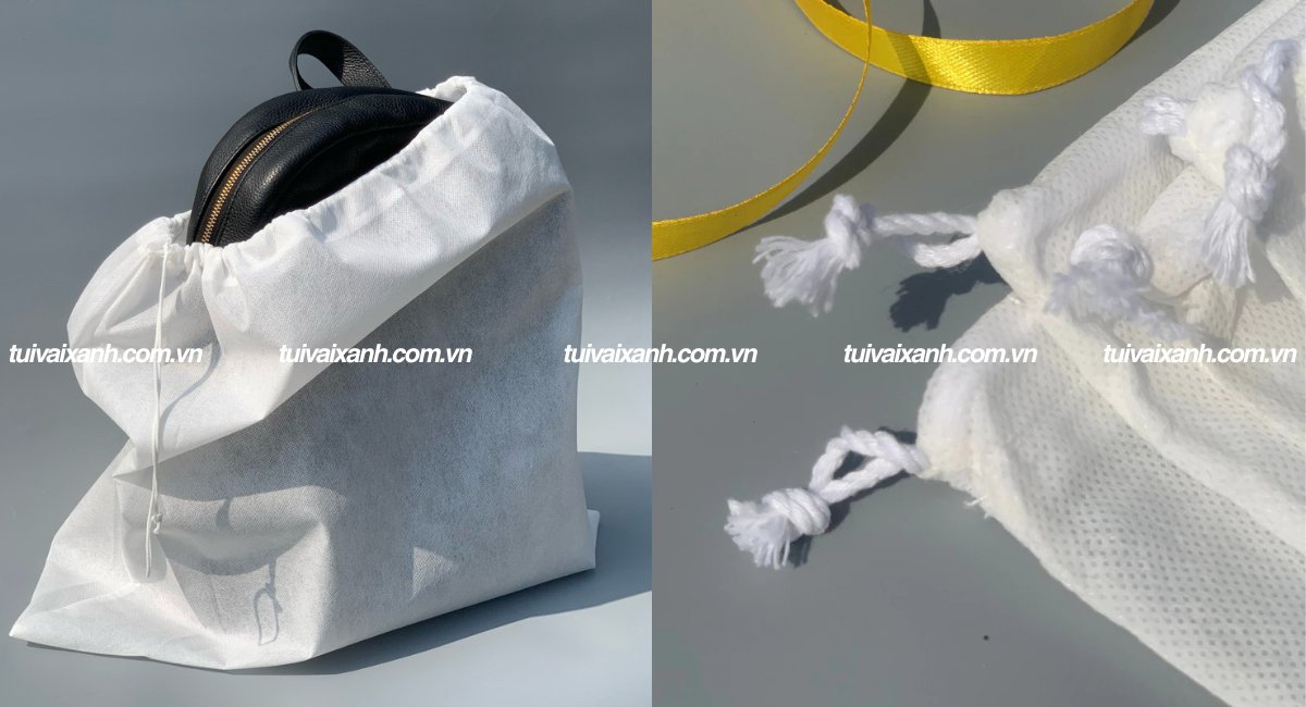 Túi vải dây rút