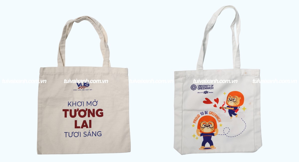 Túi vải đi học thêm