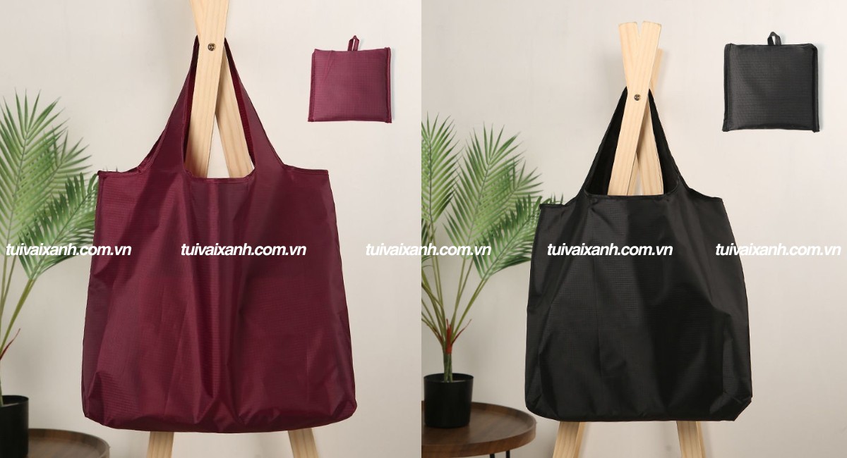 Túi vải dù gấp gọn