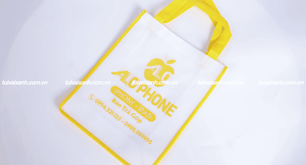 In túi vải đựng điện thoại