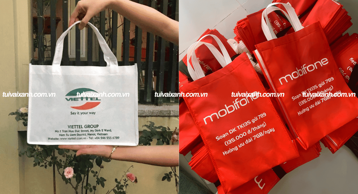 Túi vải không dệt đựng điện thoại