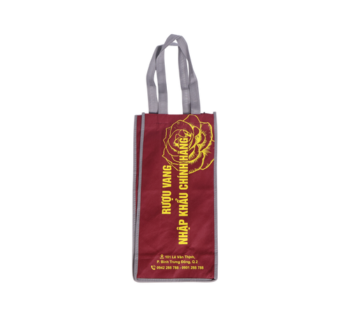 Túi vải đựng rượu