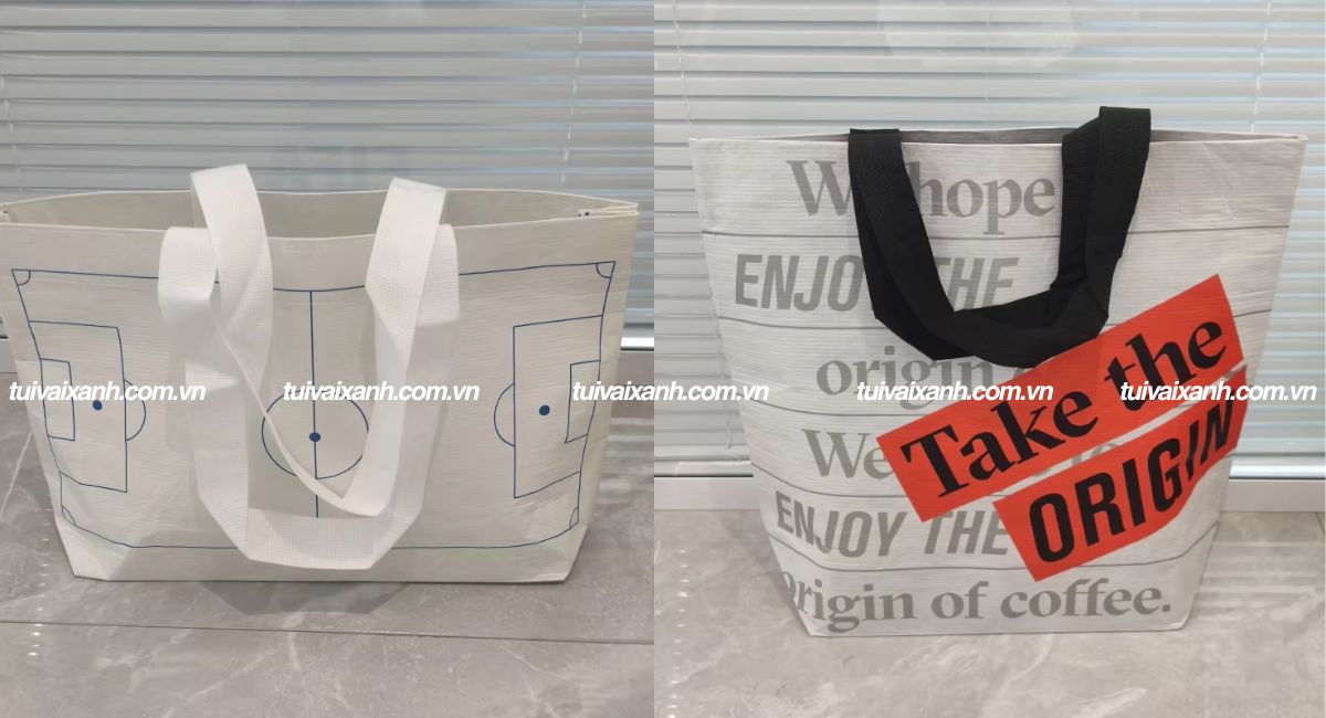 Kỹ thuật in túi vải không dệt cán màng