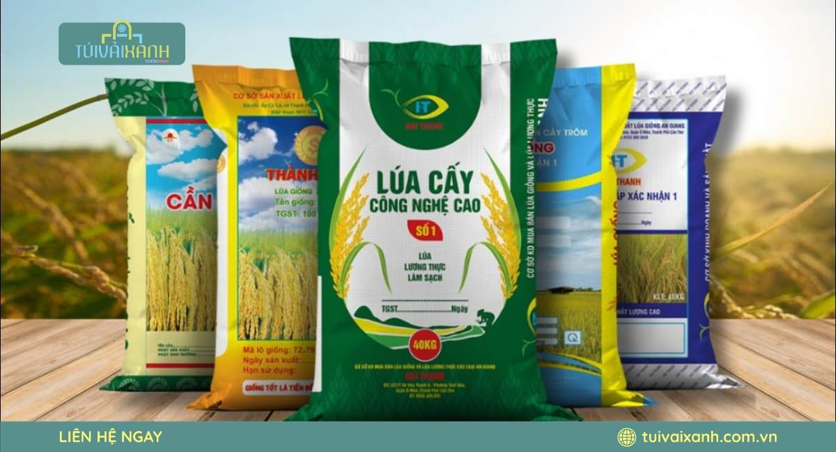 Thông tin về túi pp dệt đựng nông sản tại Túi Vải Xanh