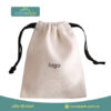 Túi vải bố dây rút 1 Túi vải bố dây rút in hình theo yêu cầu với thiết kế hiện đại
