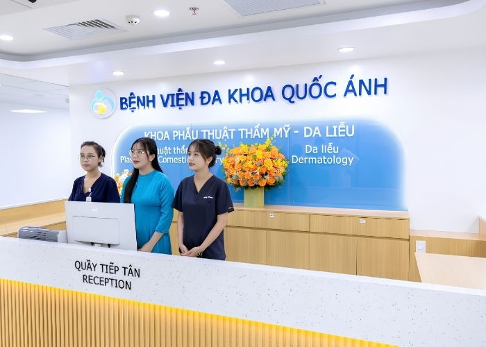 tui vai xanh cung cap tui vai khong det cho benh vien da khoa quoc anh