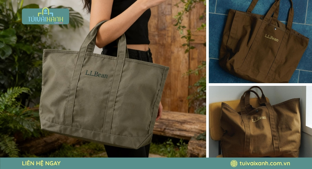 Túi canvas vintage làm quà tặng doanh nghiệp