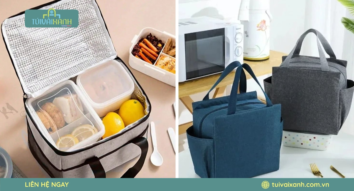 Xưởng sản xuất túi giữ nhiệt đựng cơm văn phòng uy tín