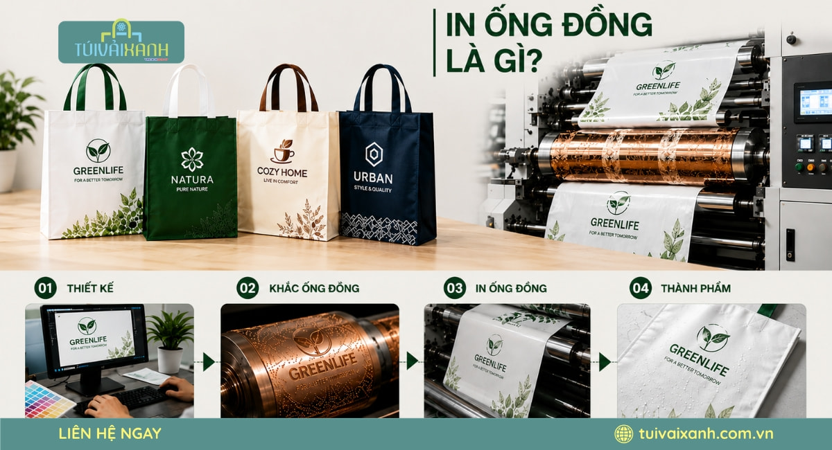 In Ống Đồng Là Gì? Ưu Và Nhược Điểm Kỹ Thuật In Trục Đồng