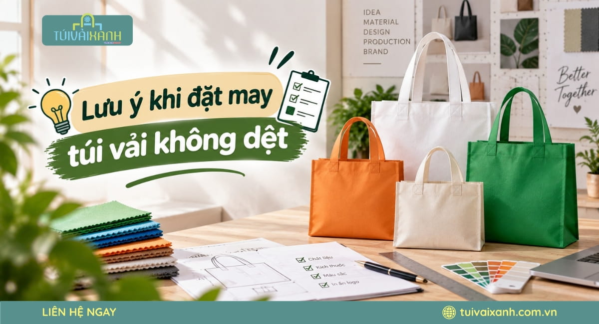Lưu Ý Khi Đặt May Túi Vải Không Dệt, Tránh Sai Lầm Tốn Kém