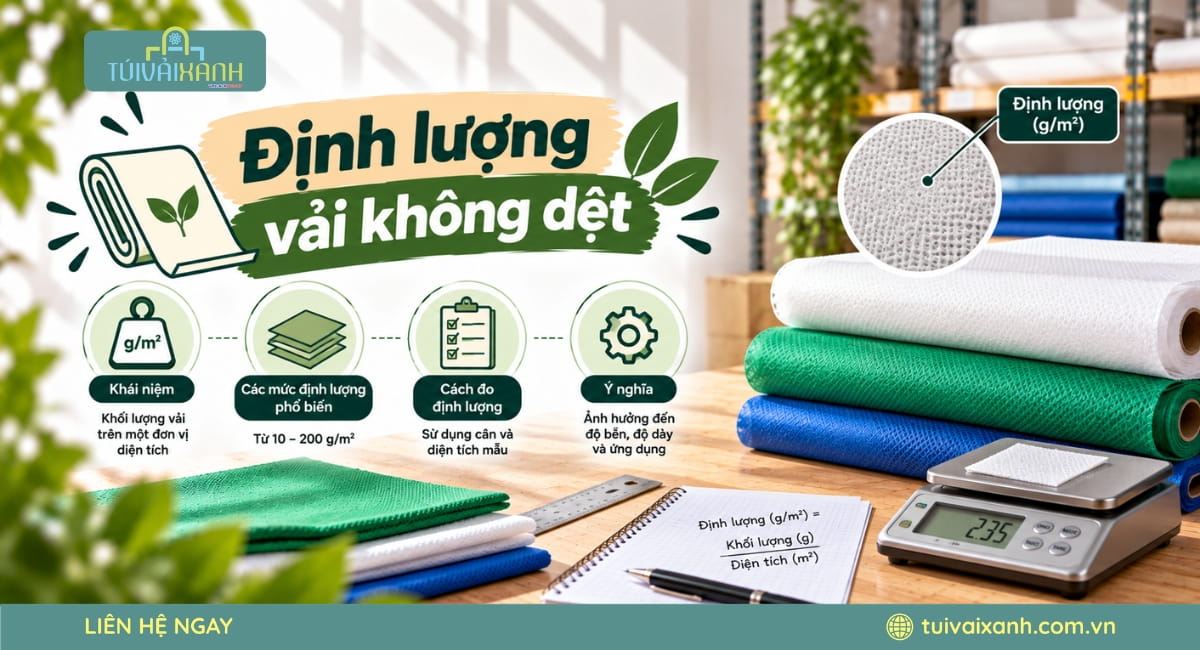 Định Lượng Vải Không Dệt Là Gì? Cách Tính Định Lượng Dễ Hiểu