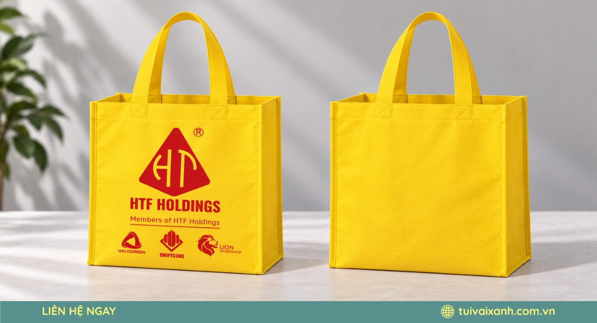 Túi Vải Không Dệt HTF Holdings Tri Ân Đối Tác, Khách Hàng