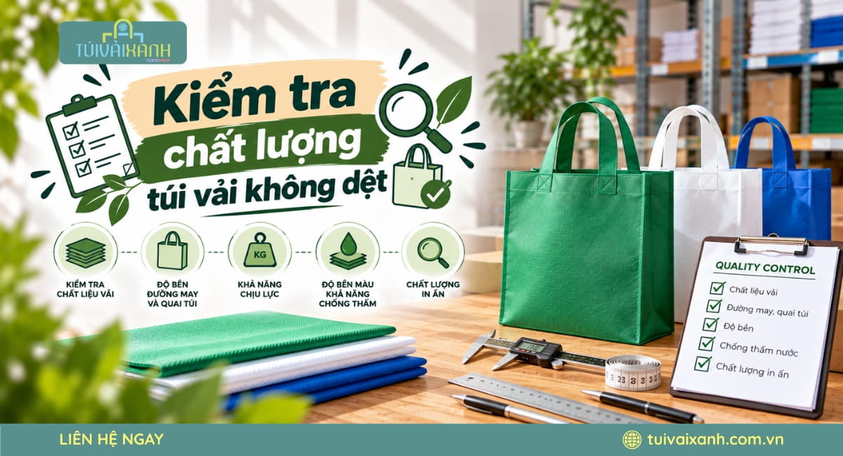 Hướng Dẫn Kiểm Tra Chất Lượng Túi Vải Không Dệt Đạt Chuẩn