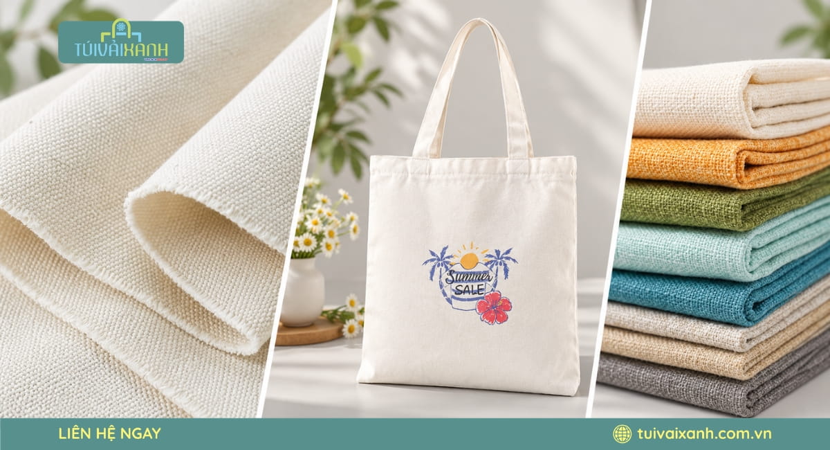 Túi vải canvas là gì?